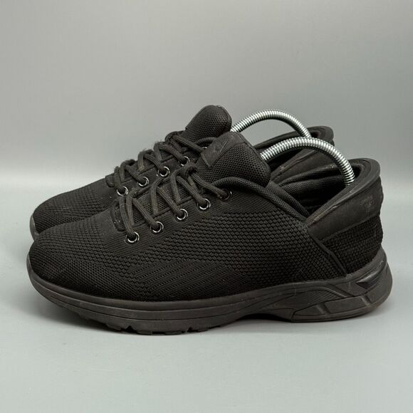 Zeba Hands Free Men\'s 8 Jet Black Athletic Running Sneakers Low Top Walking main image 5